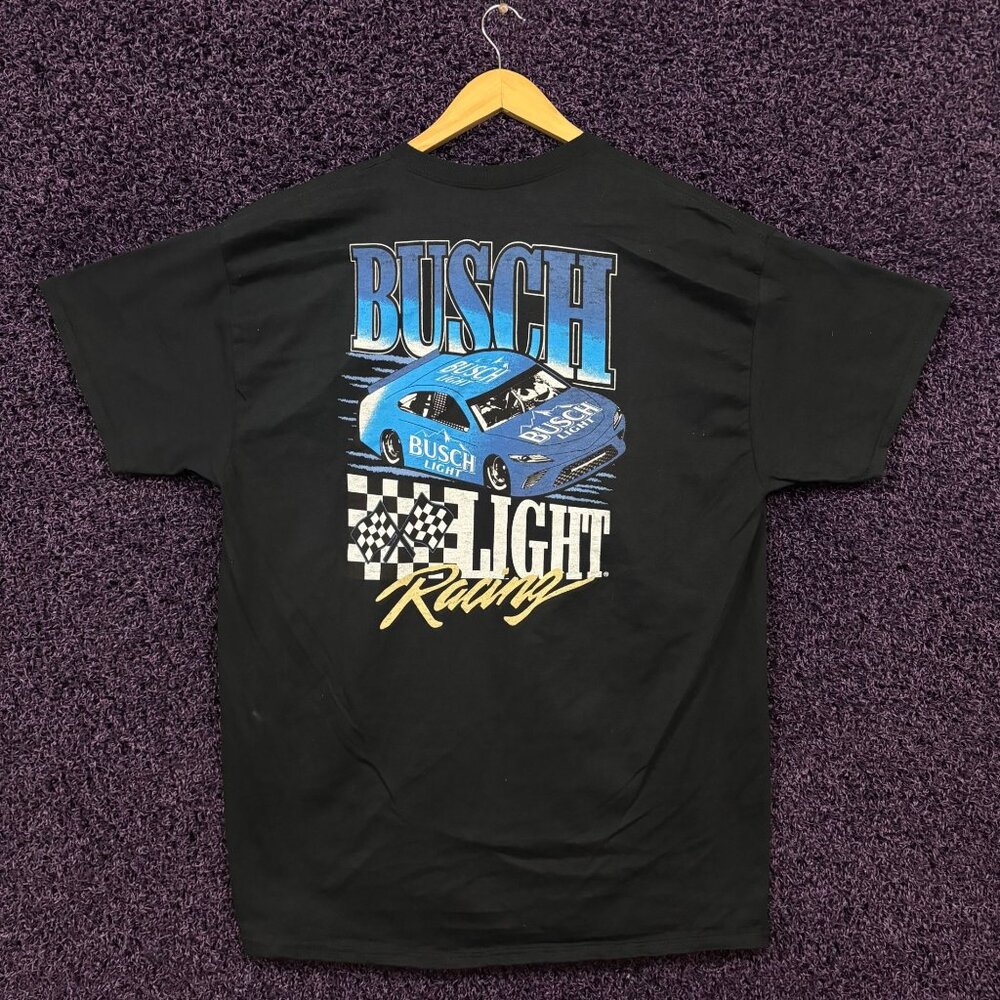 Busch Light Racing T-Shirt Size Extra Large
